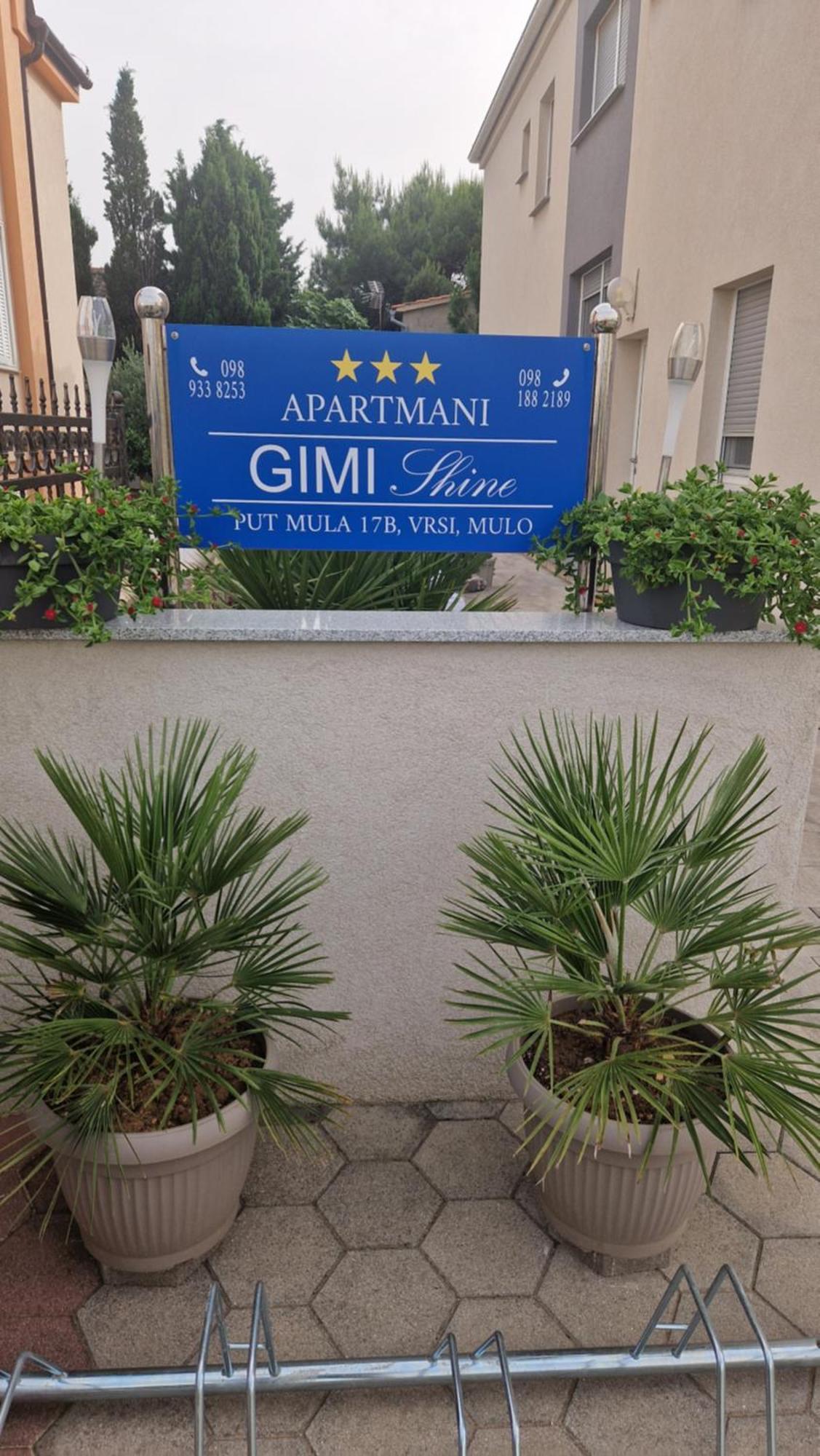 Apartmani Gimi Shine Vrsi Exterior foto